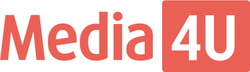 Logo media4u red