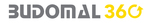 01 logo budomal 360 z%c3%b3%c5%82ty akcent wariant podstawowy